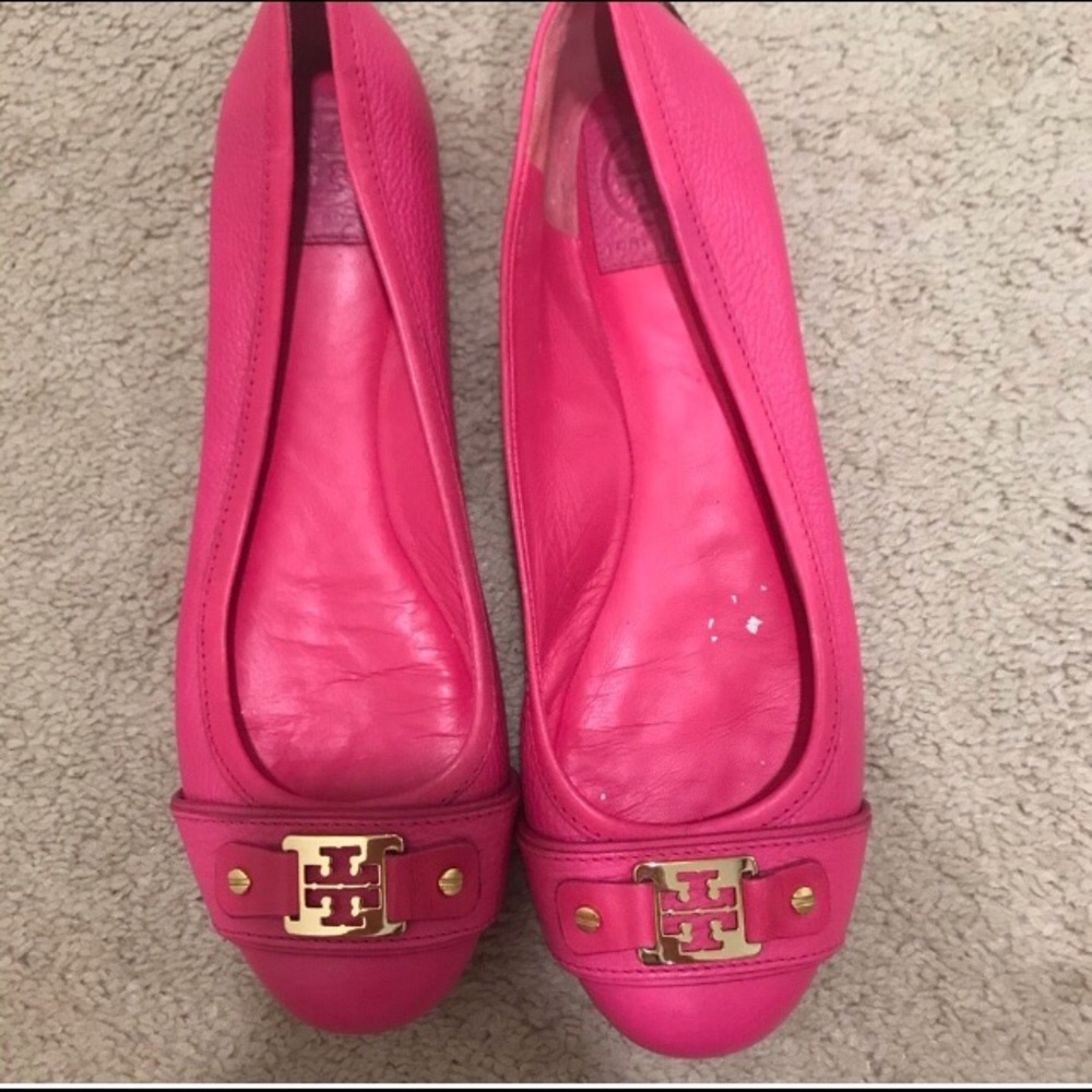 💖 Pink Tory Burch Flats 💖